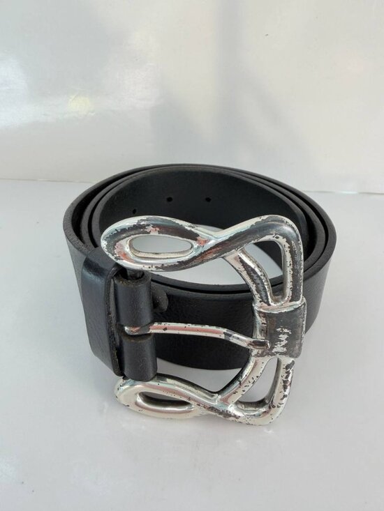 Silpada Designs Leather Belt – Irish Style Buckle – Size M (~32–34) - Picture 3 of 11